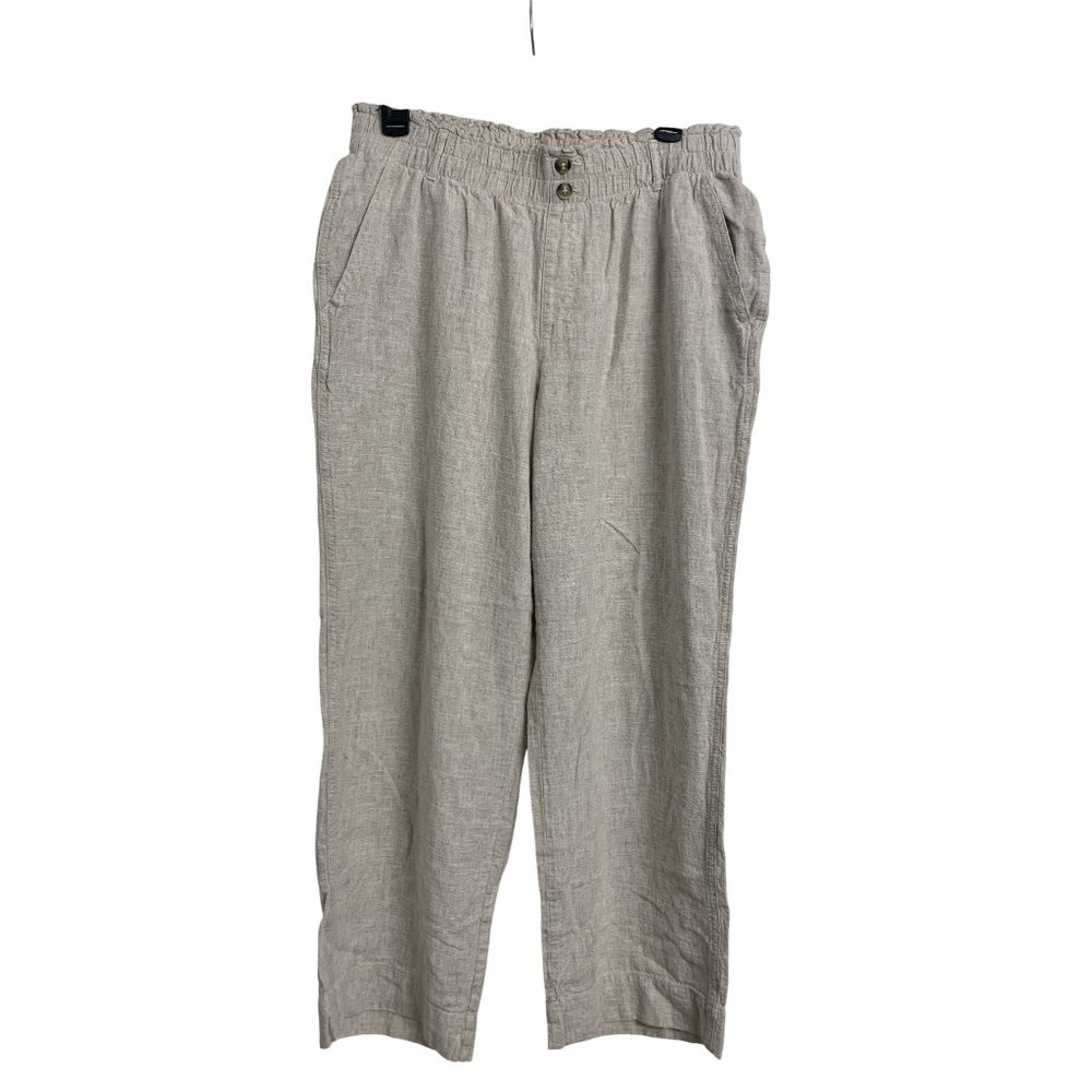 Briggs Linen‎ Wide Leg Lightweight Pants Size L